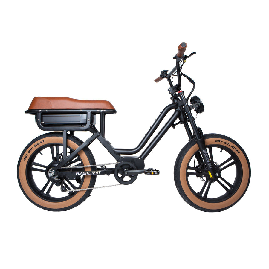 Eunorau Flash Lite ST 1.0 750W Electric Bike, Max Speed 20 MPH