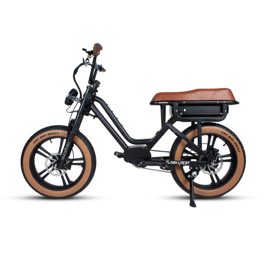 Eunorau Flash Lite ST 1.0 750W Electric Bike, Max Speed 20 MPH