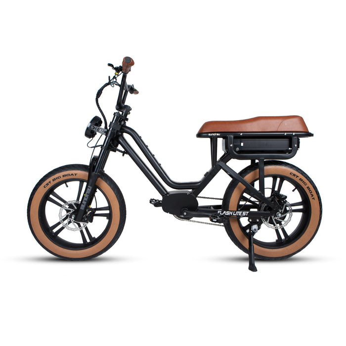 Eunorau Flash Lite ST 1.0 750W Electric Bike, Max Speed 20 MPH