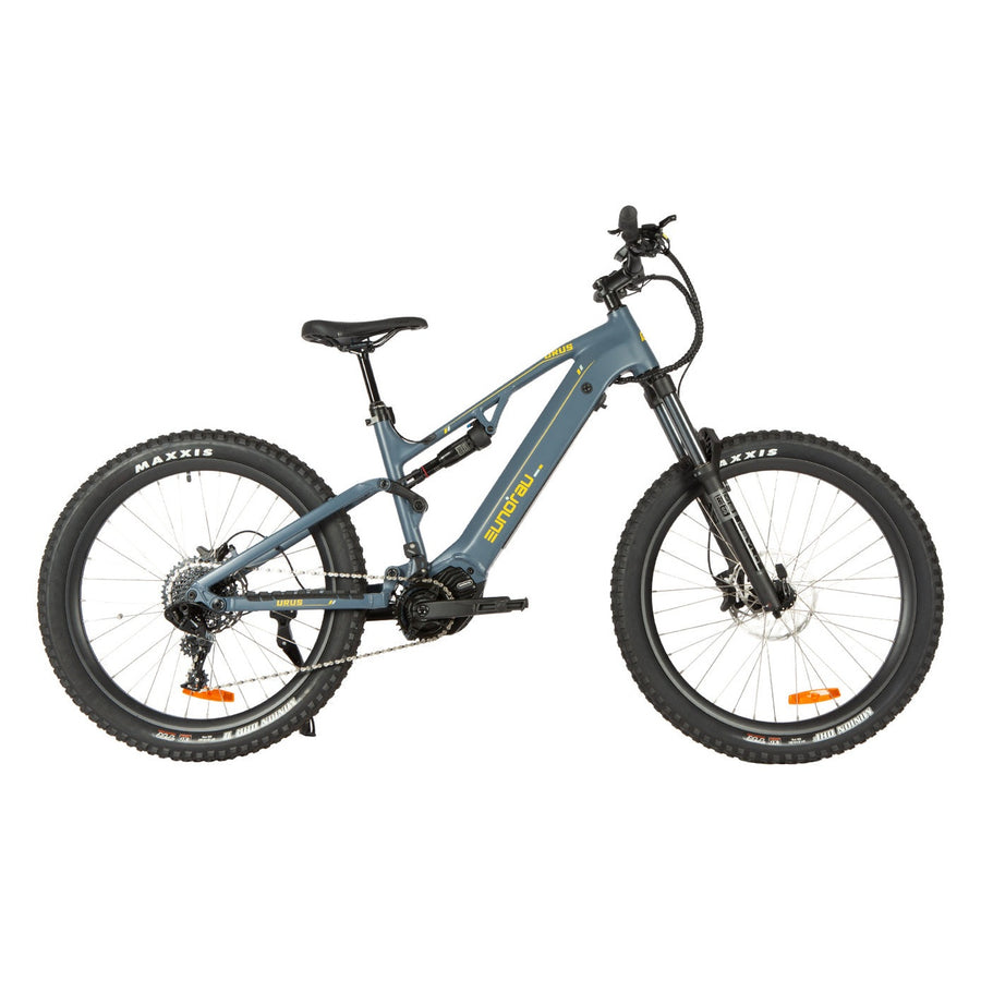 Eunorau URUS 500W Electric Mountain Bike, Max Speed 28 MPH
