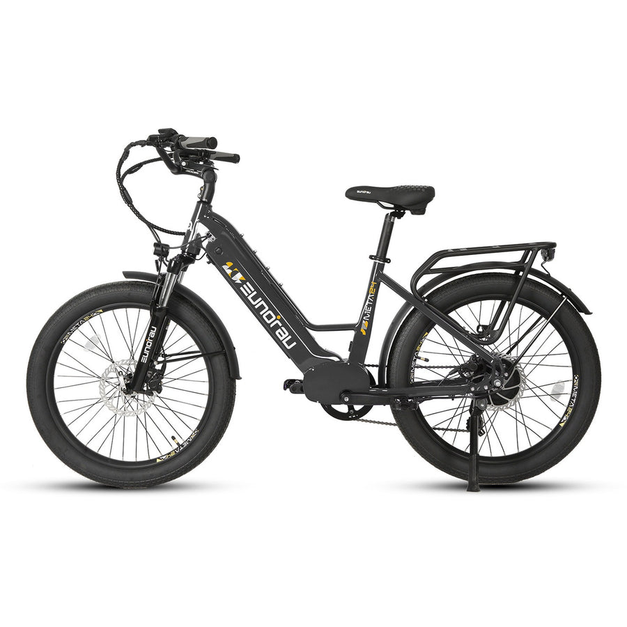 Eunorau META275 2.0 48V 500W Electric City Bike, 20 MPH, 27.5" Wheels