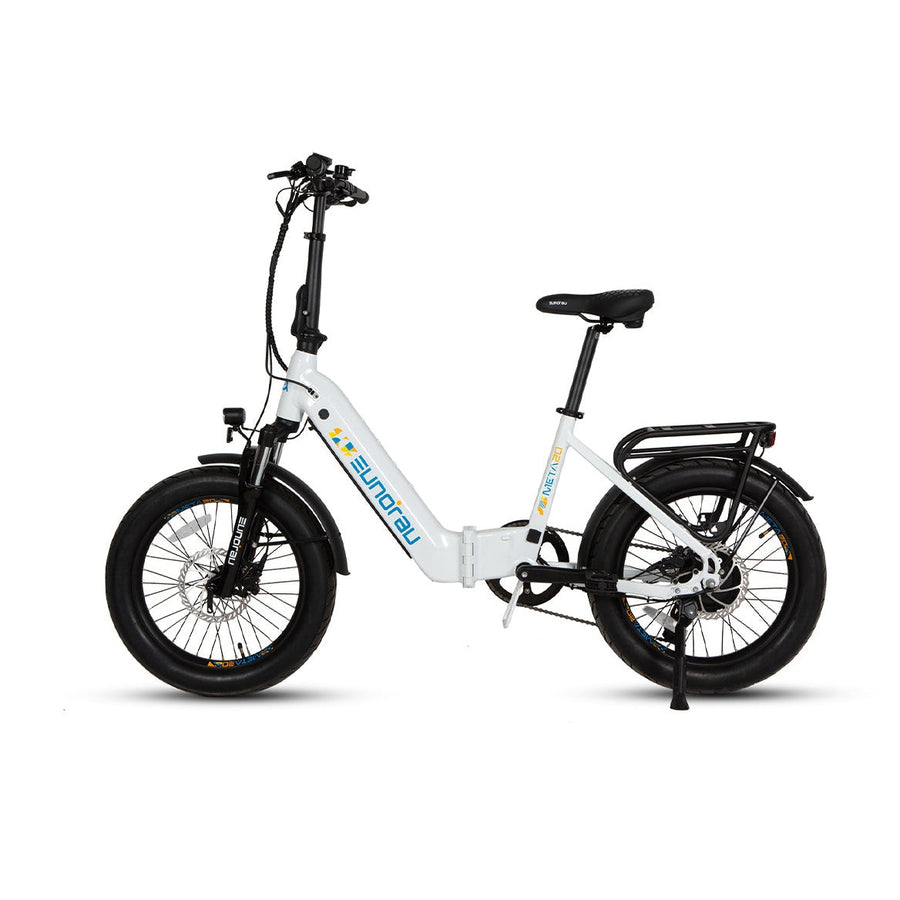 Eunorau META20 1.0 500W Foldable Electric Bike, Max Speed 20 MPH