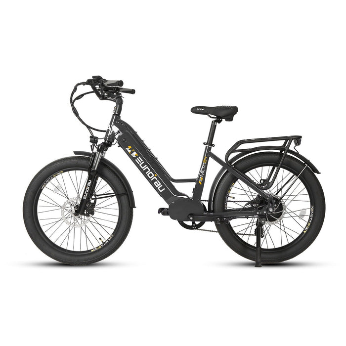 Eunorau META 2024 500W Electric Bike, Max Speed 20 MPH