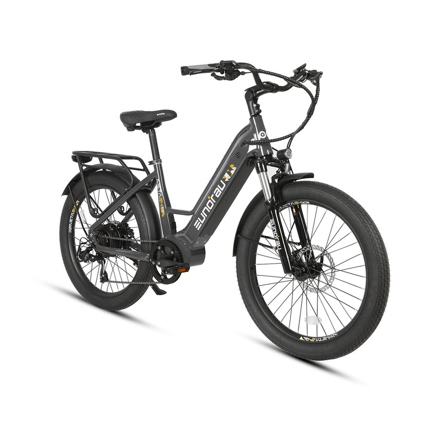 Eunorau META26 1.0 48V 500W Electric City Bike, 20 MPH, 26" Wheels