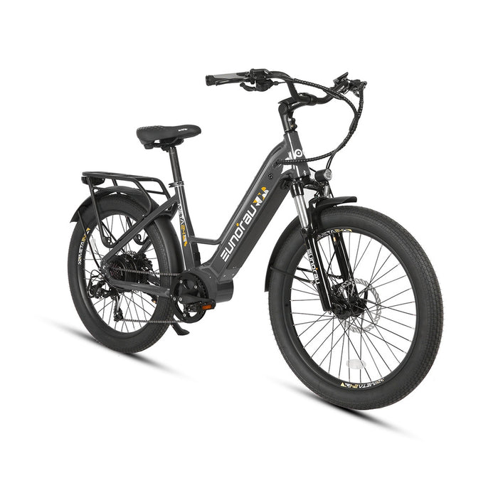 Eunorau META26 1.0 48V 500W Electric City Bike, 20 MPH, 26" Wheels