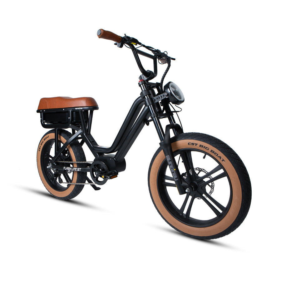 Eunorau Flash Lite ST 1.0 750W Electric Bike, Max Speed 20 MPH