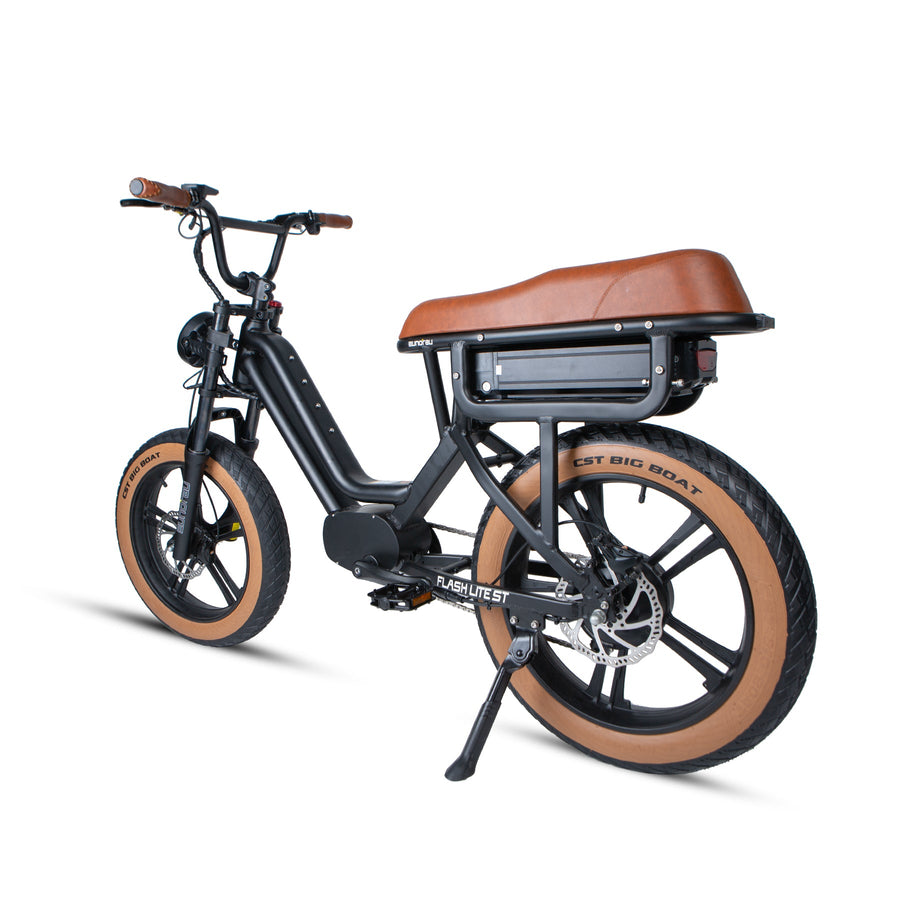 Eunorau Flash Lite ST 1.0 750W Electric Bike, Max Speed 20 MPH