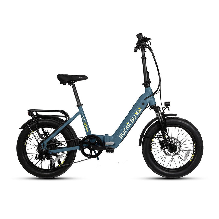 Eunorau META20 1.0 500W Foldable Electric Bike, Max Speed 20 MPH