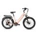 e commuter bicycle pink