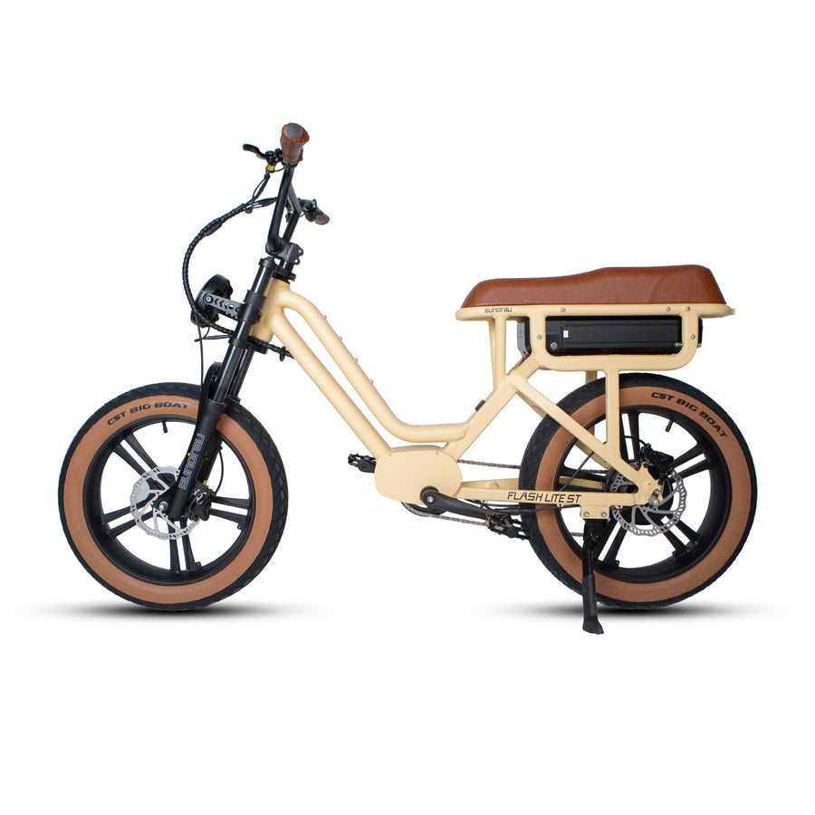 Eunorau Flash Lite ST 1.0 750W Electric Bike, Max Speed 20 MPH
