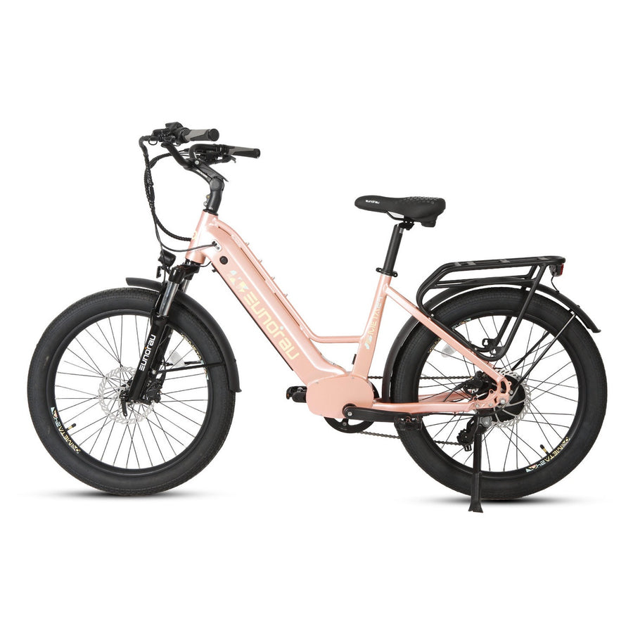 Eunorau META275 2.0 48V 500W Electric City Bike, 20 MPH, 27.5" Wheels