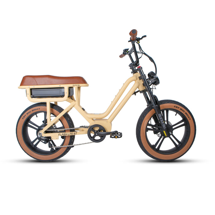 Eunorau Flash Lite ST 1.0 750W Electric Bike, Max Speed 20 MPH