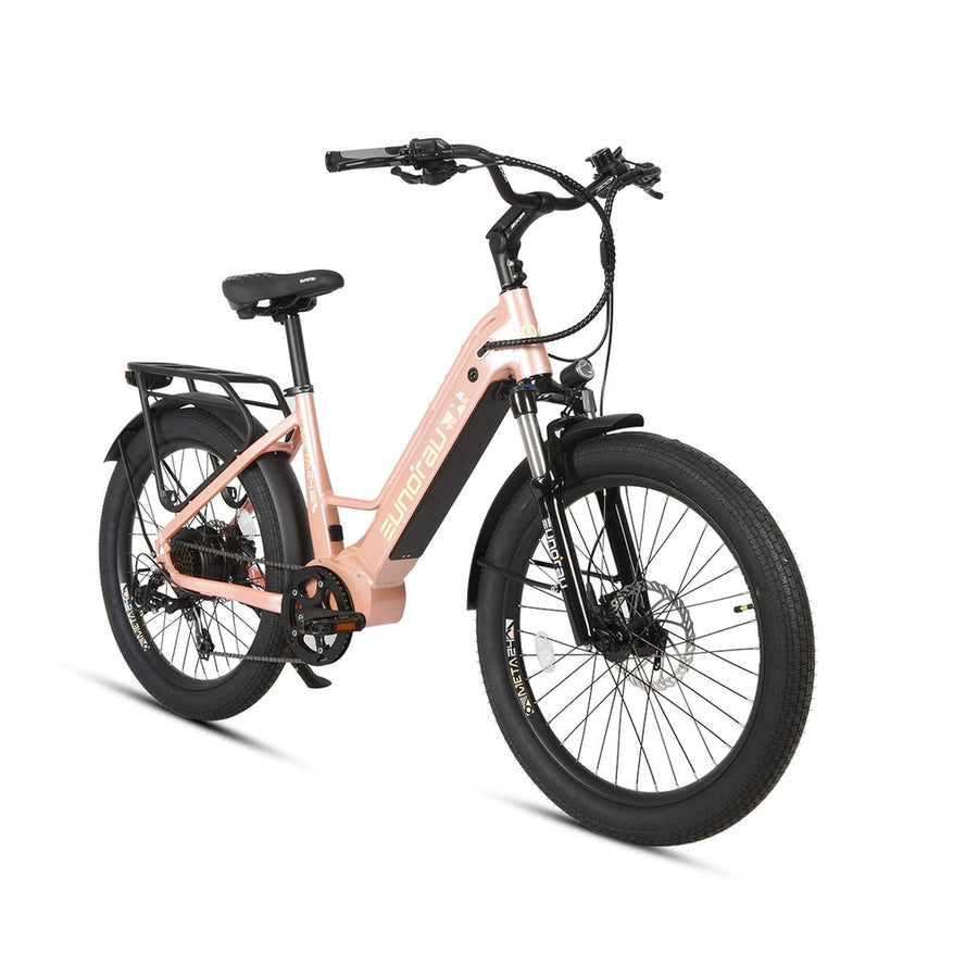 Eunorau META275 2.0 48V 500W Electric City Bike, 20 MPH, 27.5" Wheels