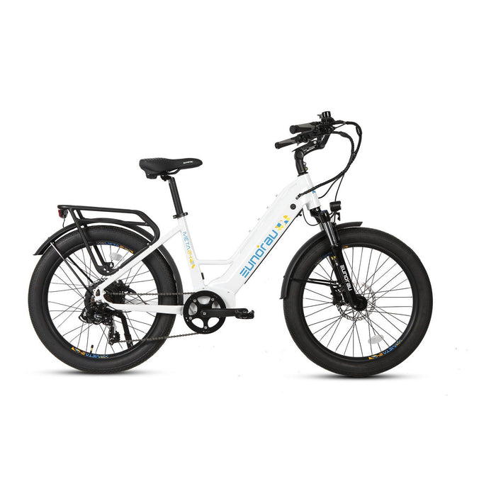 Eunorau META 2024 500W Electric Bike, Max Speed 20 MPH