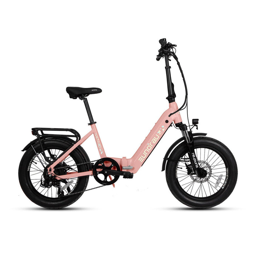 Eunorau META20 1.0 500W Foldable Electric Bike, Max Speed 20 MPH