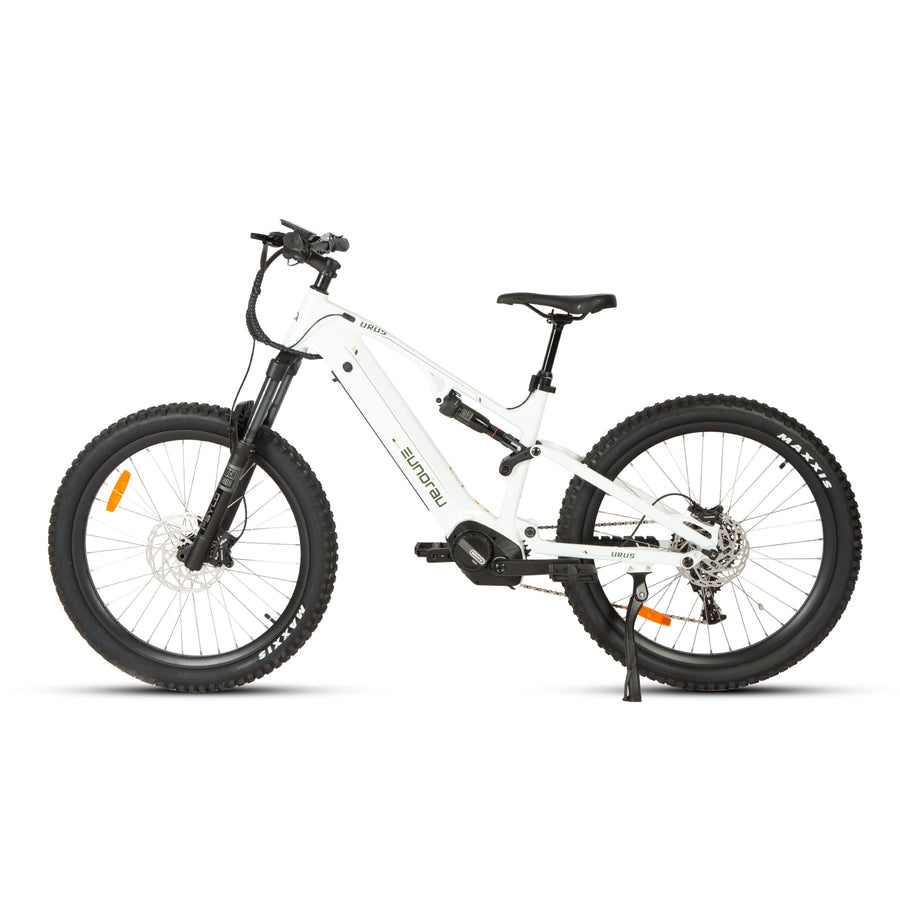 Eunorau URUS 500W Electric Mountain Bike, Max Speed 28 MPH