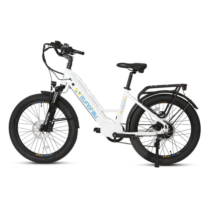 Eunorau META26 1.0 48V 500W Electric City Bike, 20 MPH, 26" Wheels