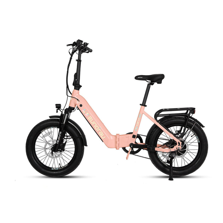 Eunorau META20 1.0 500W Foldable Electric Bike, Max Speed 20 MPH