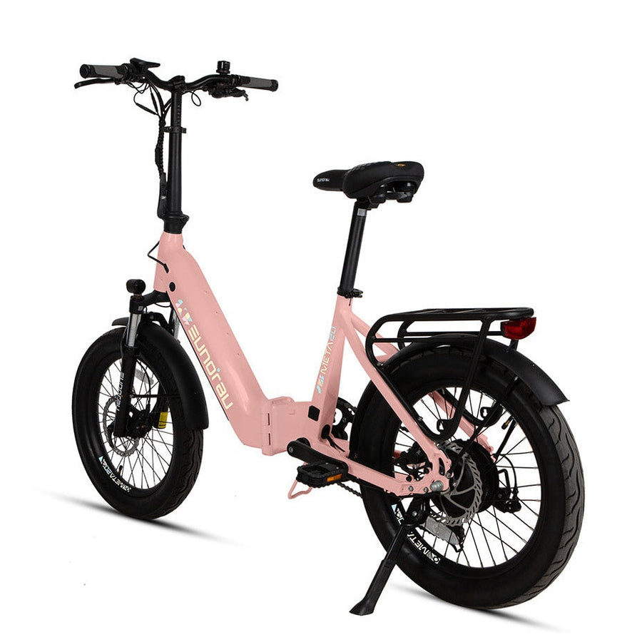 Eunorau META20 1.0 500W Foldable Electric Bike, Max Speed 20 MPH