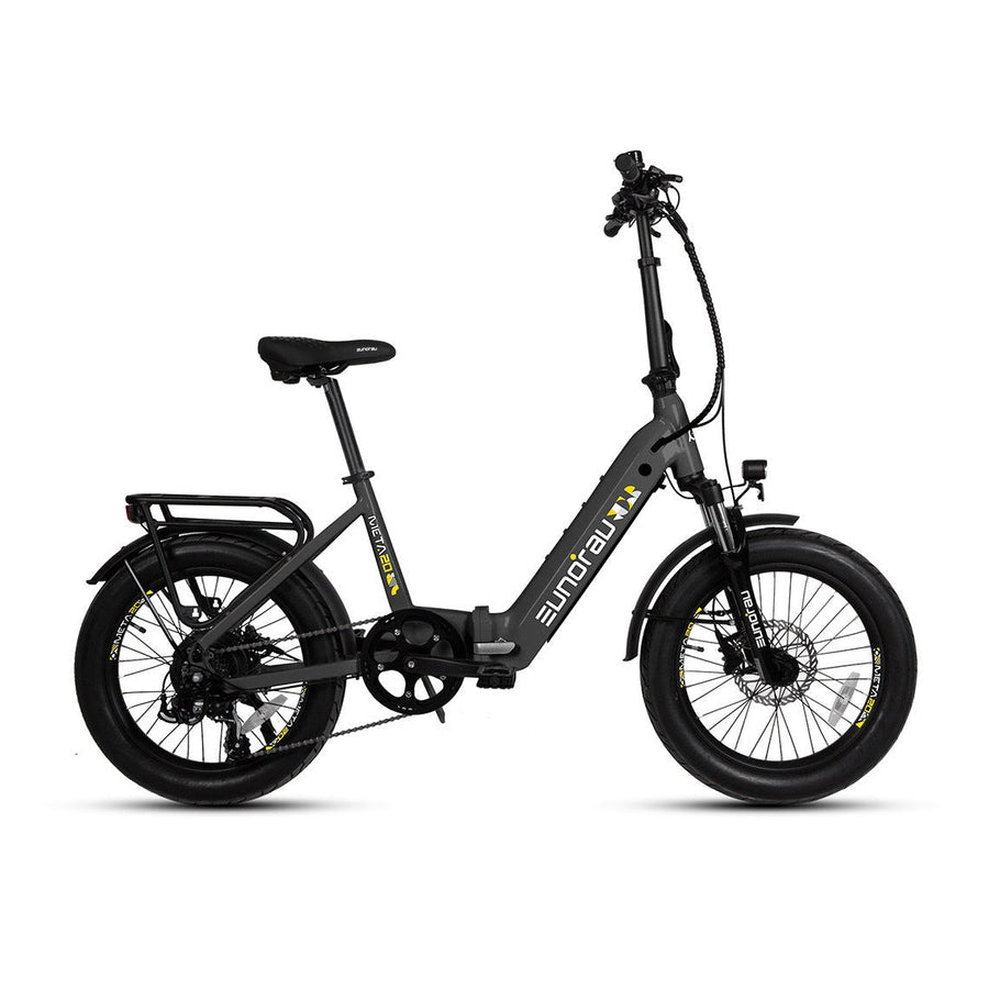 Eunorau META20 1.0 500W Foldable Electric Bike, Max Speed 20 MPH