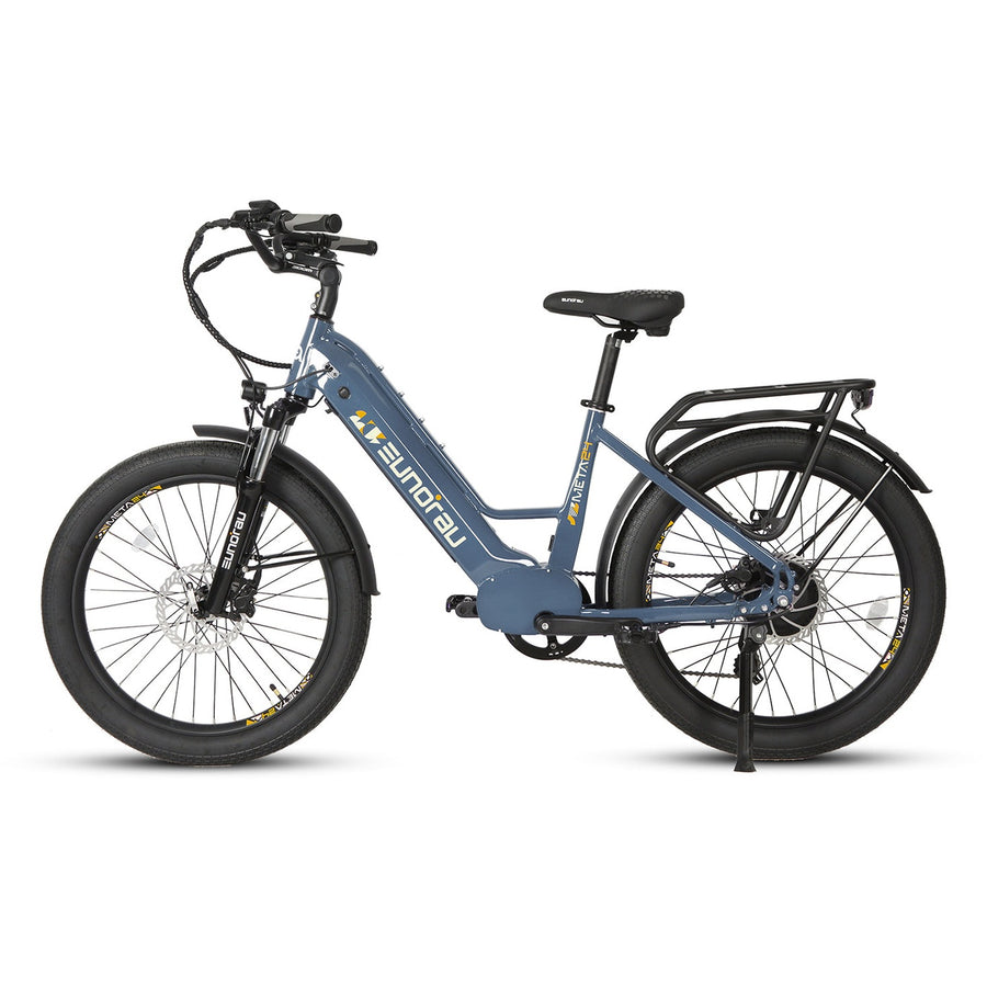 Eunorau META275 2.0 48V 500W Electric City Bike, 20 MPH, 27.5" Wheels