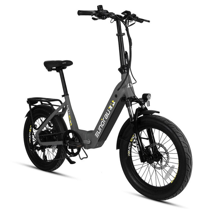 Eunorau META 500W Foldable Electric Bike, Max Speed 20 MPH