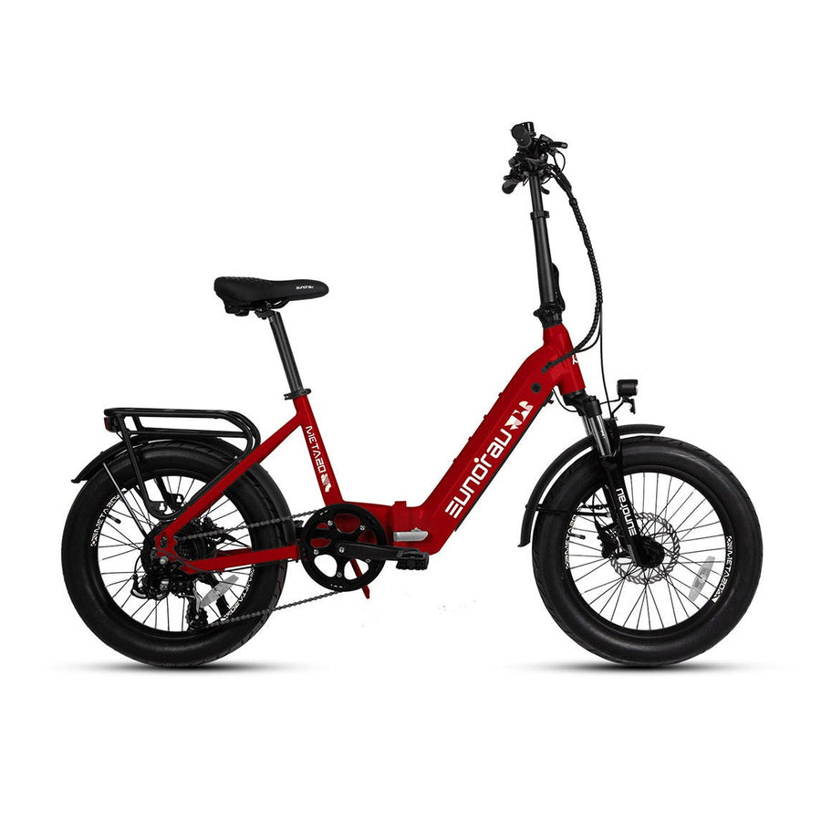 Eunorau META20 1.0 500W Foldable Electric Bike, Max Speed 20 MPH