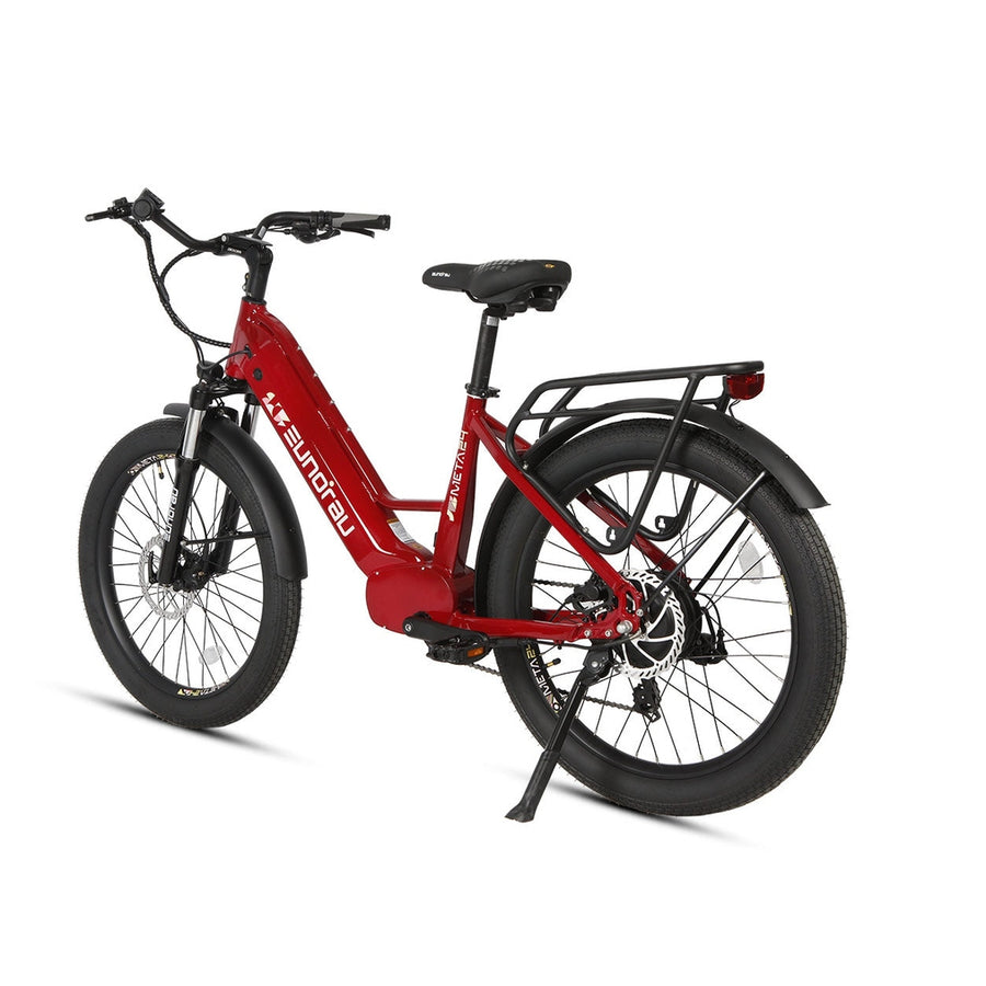 Eunorau META26 1.0 48V 500W Electric City Bike, 20 MPH, 26" Wheels