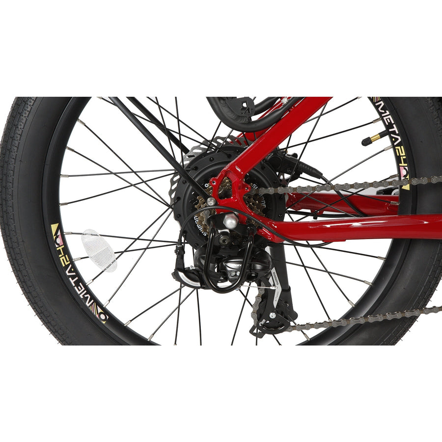 Eunorau META24 1.0 500W Electric Bike, Max Speed 20 MPH