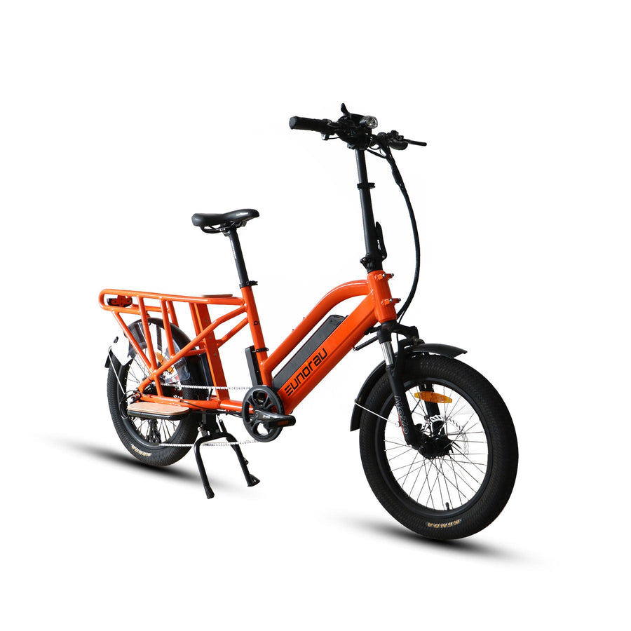 Eunorau G30-CARGO 500W Electric Cargo Bike, Max Speed 20 MPH