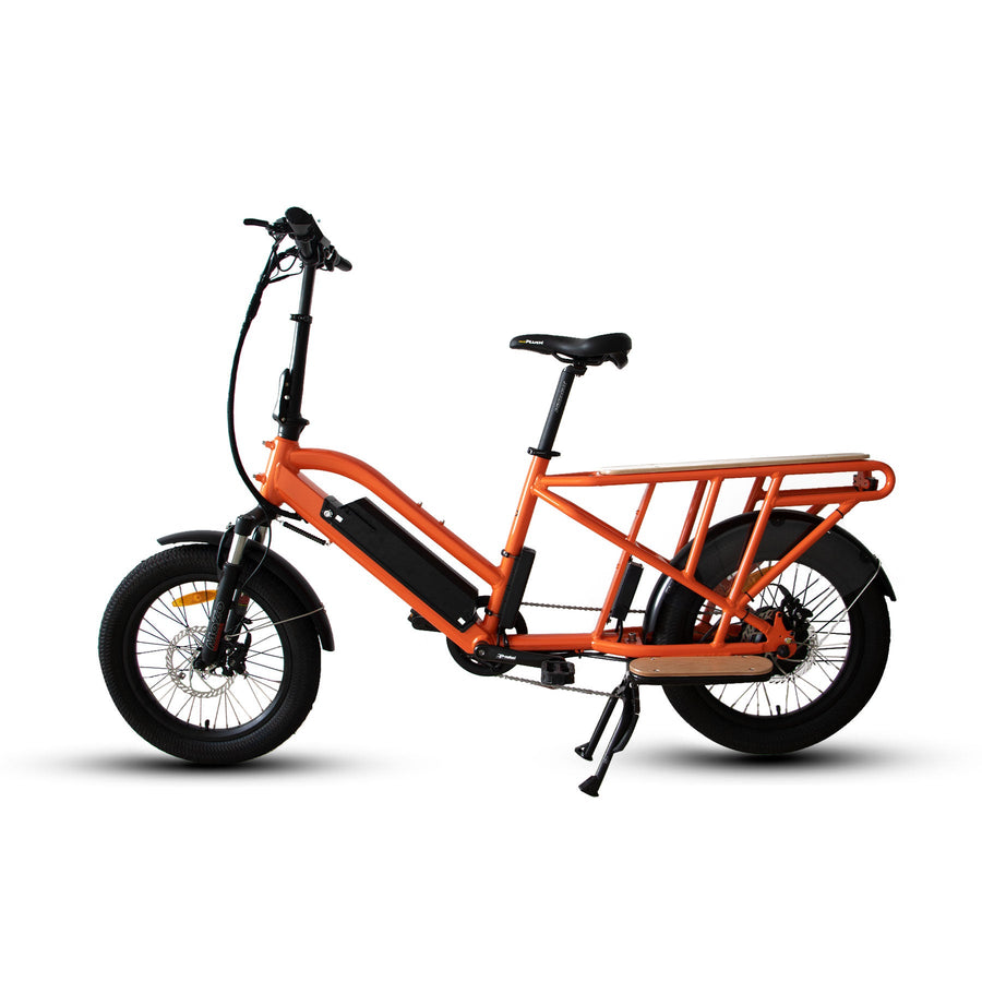 Eunorau G30-CARGO 500W Electric Cargo Bike, Max Speed 20 MPH