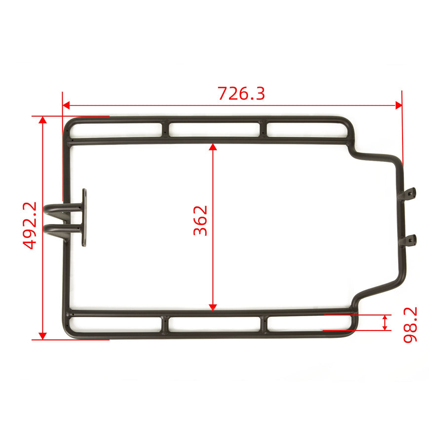 Eunorau Handrail / Monkey Bar for Cargo E-Bikes