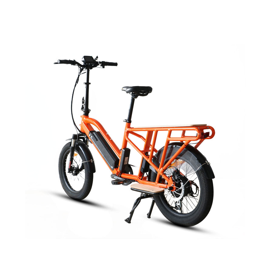 Eunorau G30-CARGO 500W Electric Cargo Bike, Max Speed 20 MPH