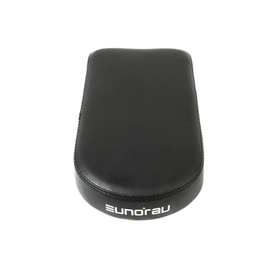 Eunorau Cushioned Rear Bike Seat for G20-CARGO, G30-CARGO, and Max-Cargo Models, Quick-Fasten/Release Accessory in Black
