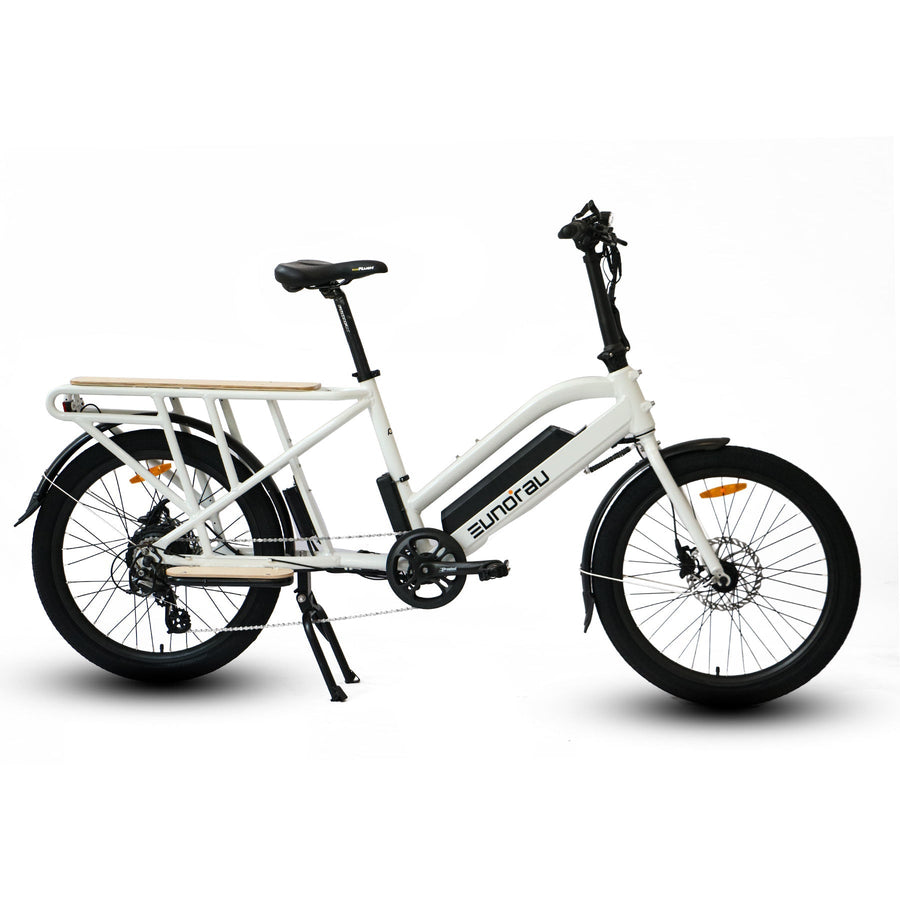 Eunorau MAX-CARGO 2.0 750W Long-Tail Electric Cargo Bike, Max Speed 20 MPH