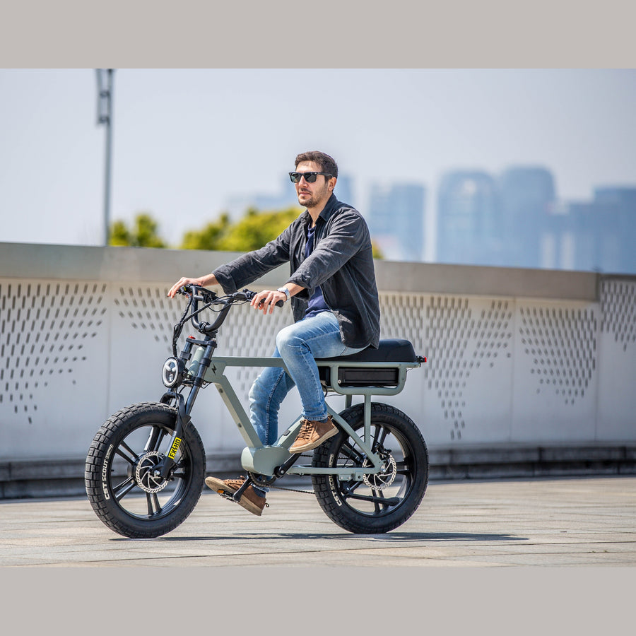 Eunorau Flash Lite 2.0 750W Electric Bike, Max Speed 20 MPH