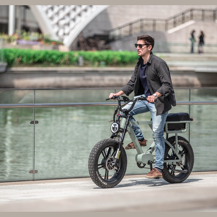 Eunorau Flash Lite 2.0 750W Electric Bike, Max Speed 20 MPH