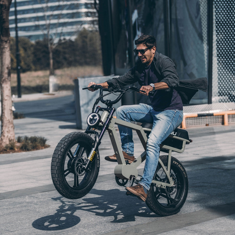 Eunorau Flash Lite 2.0 750W Electric Bike, Max Speed 20 MPH