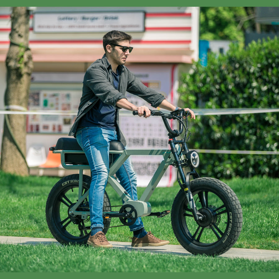 Eunorau Flash Lite 2.0 750W Electric Bike, Max Speed 20 MPH