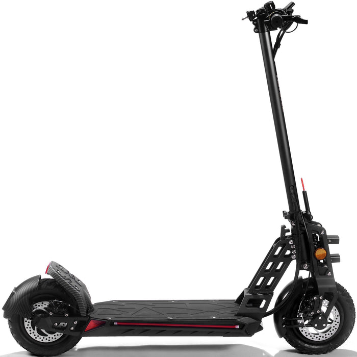 MotoTec Free Ride 48v 600w Lithium Electric Scooter, Max Speed 25 MPH