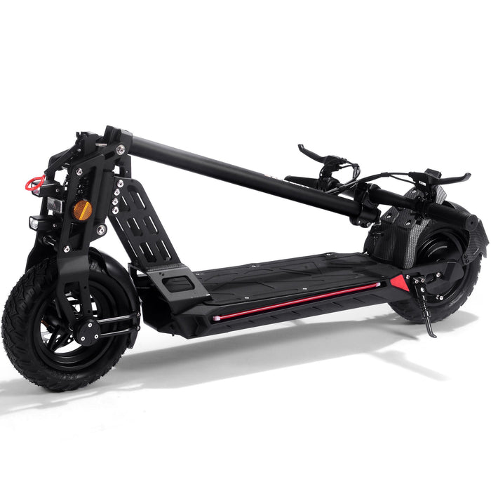 MotoTec Free Ride 48v 600w Lithium Electric Scooter, Max Speed 25 MPH