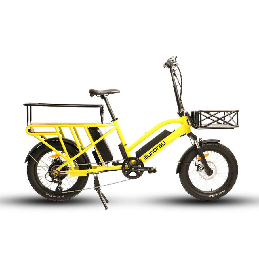 Eunorau G30-CARGO 500W Electric Cargo Bike, Max Speed 20 MPH