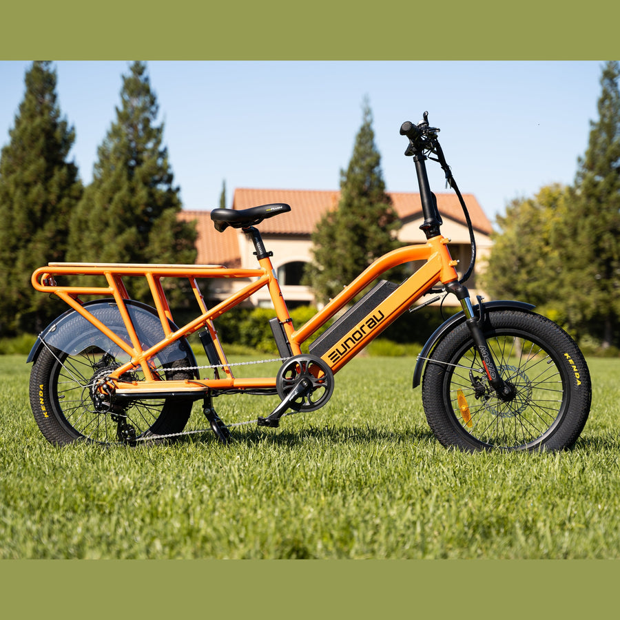 Eunorau G30-CARGO 500W Electric Cargo Bike, Max Speed 20 MPH