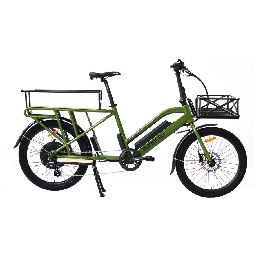 Eunorau MAX-CARGO 2.0 750W Long-Tail Electric Cargo Bike, Max Speed 20 MPH