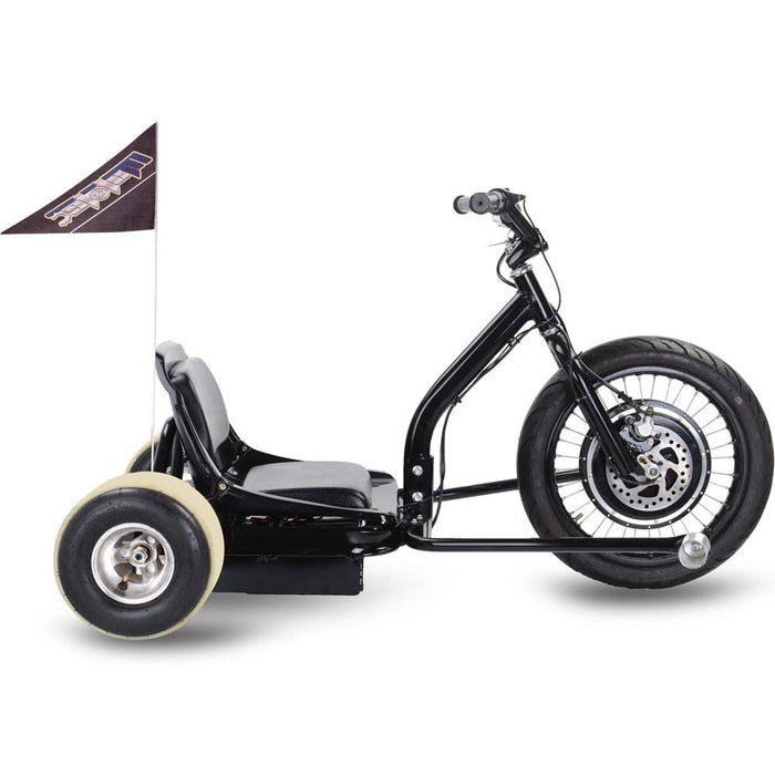 MotoTec Drifter 48v 500w Electric Trike, Max Speed 22 MPH