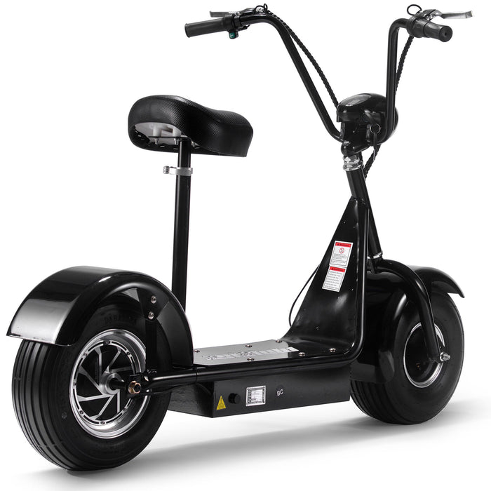 MotoTec FatBoy 48v 800w Electric Scooter, Max Speed 22 MPH