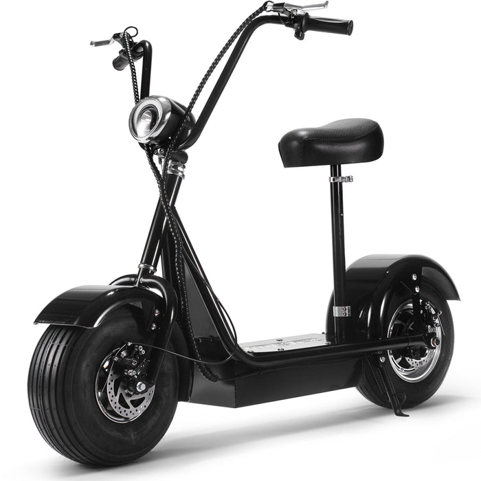 MotoTec FatBoy 48v 800w Electric Scooter, Max Speed 22 MPH