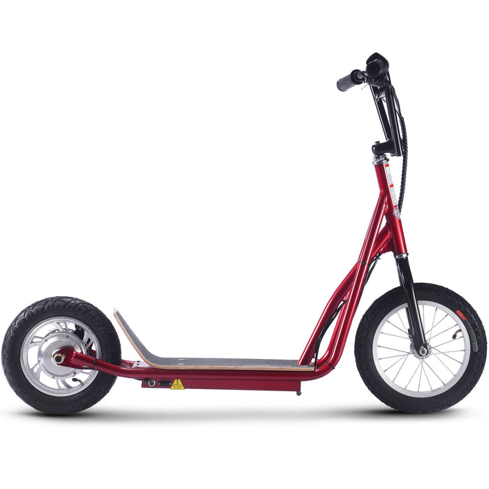 MotoTec Groove 36v 350w Big Wheel Lithium Electric Scooter, Max Speed 15 MPH