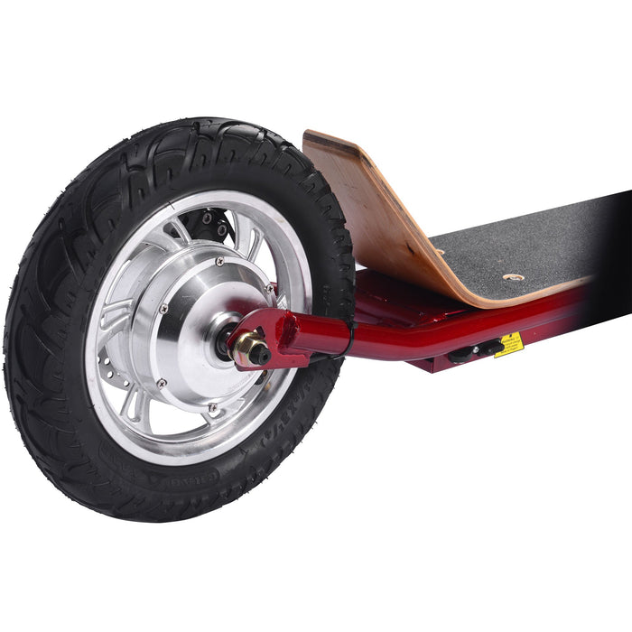 MotoTec Groove 36v 350w Big Wheel Lithium Electric Scooter, Max Speed 15 MPH