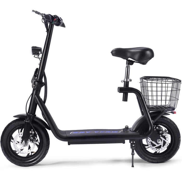 MotoTec Metro 36v 500w Lithium Electric Scooter, Max Speed 15 MPH